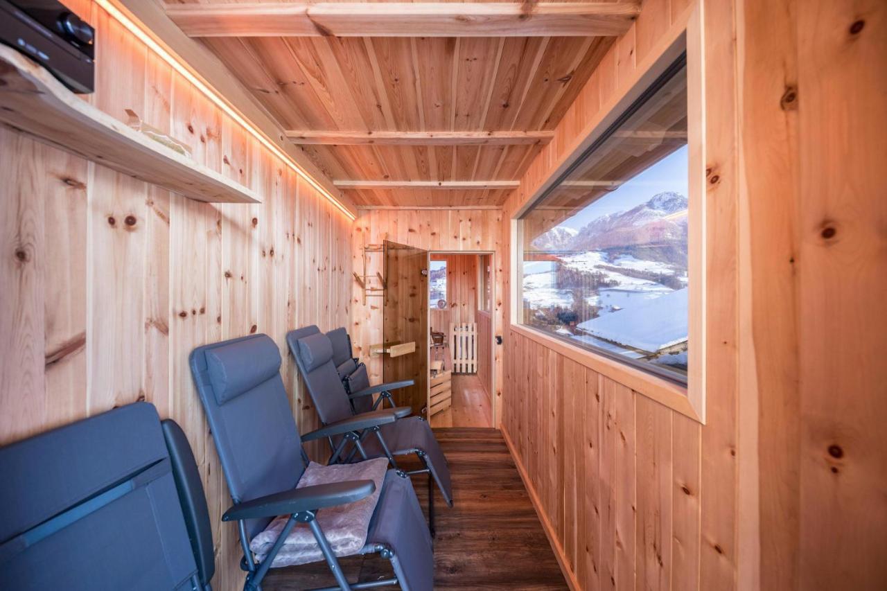 Wohnung Schlern Heigler Hof コッレピエトラ エクステリア 写真