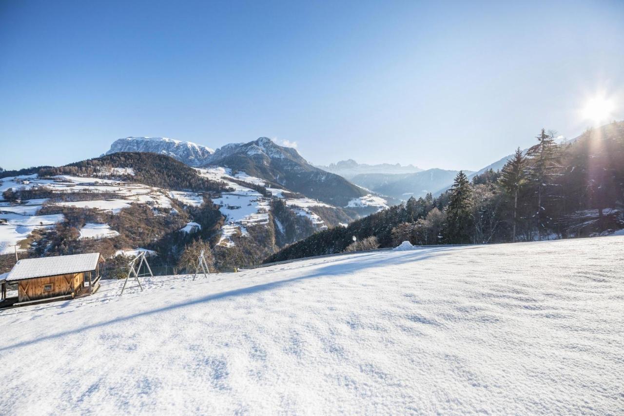 Wohnung Schlern Heigler Hof コッレピエトラ エクステリア 写真